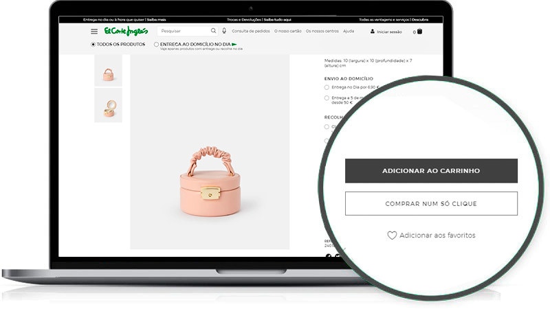Comprar num clique